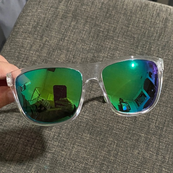 Body Glove Transparent Sunglasses with Green Accents main image 11